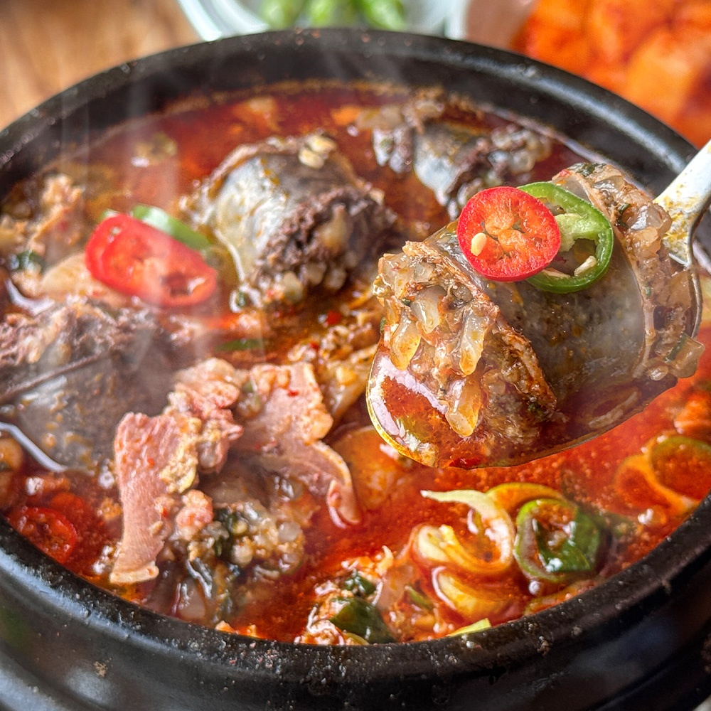 진한 순대국600g2팩+얼큰찹쌀 순대국600g2팩