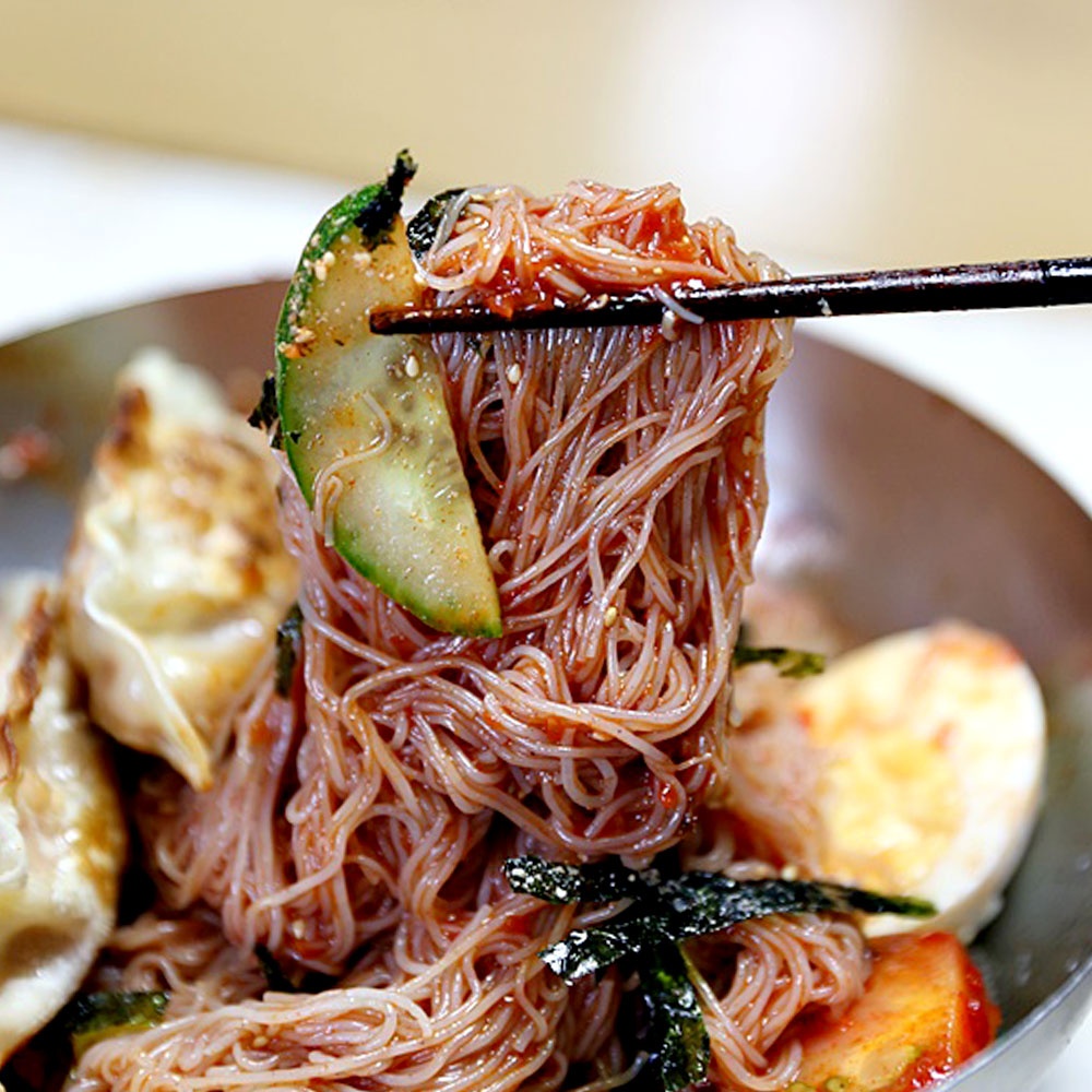 (반반)함흥면2kg+사골육수5개+비빔양념장5개