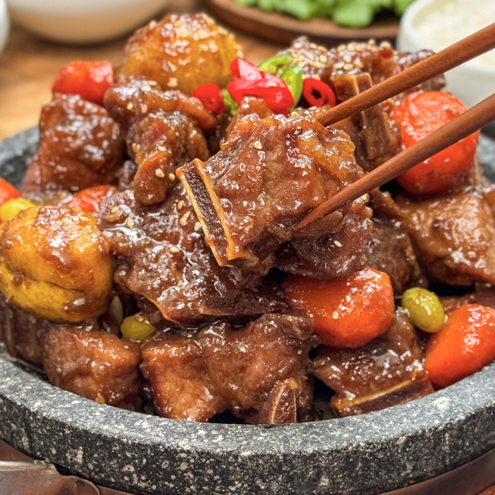 한돈궁중갈비찜600g 4팩